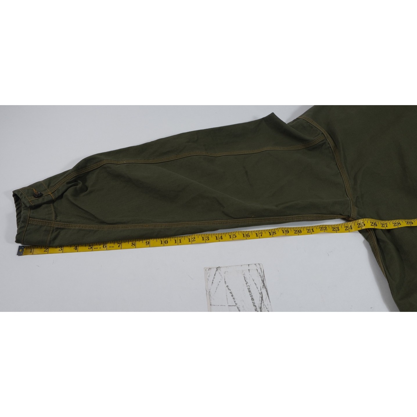 Gardenheir Barn Jacket Men Xxl Moss Green Waxed Cotton Canvas Workwear Utility — image 5 of 8